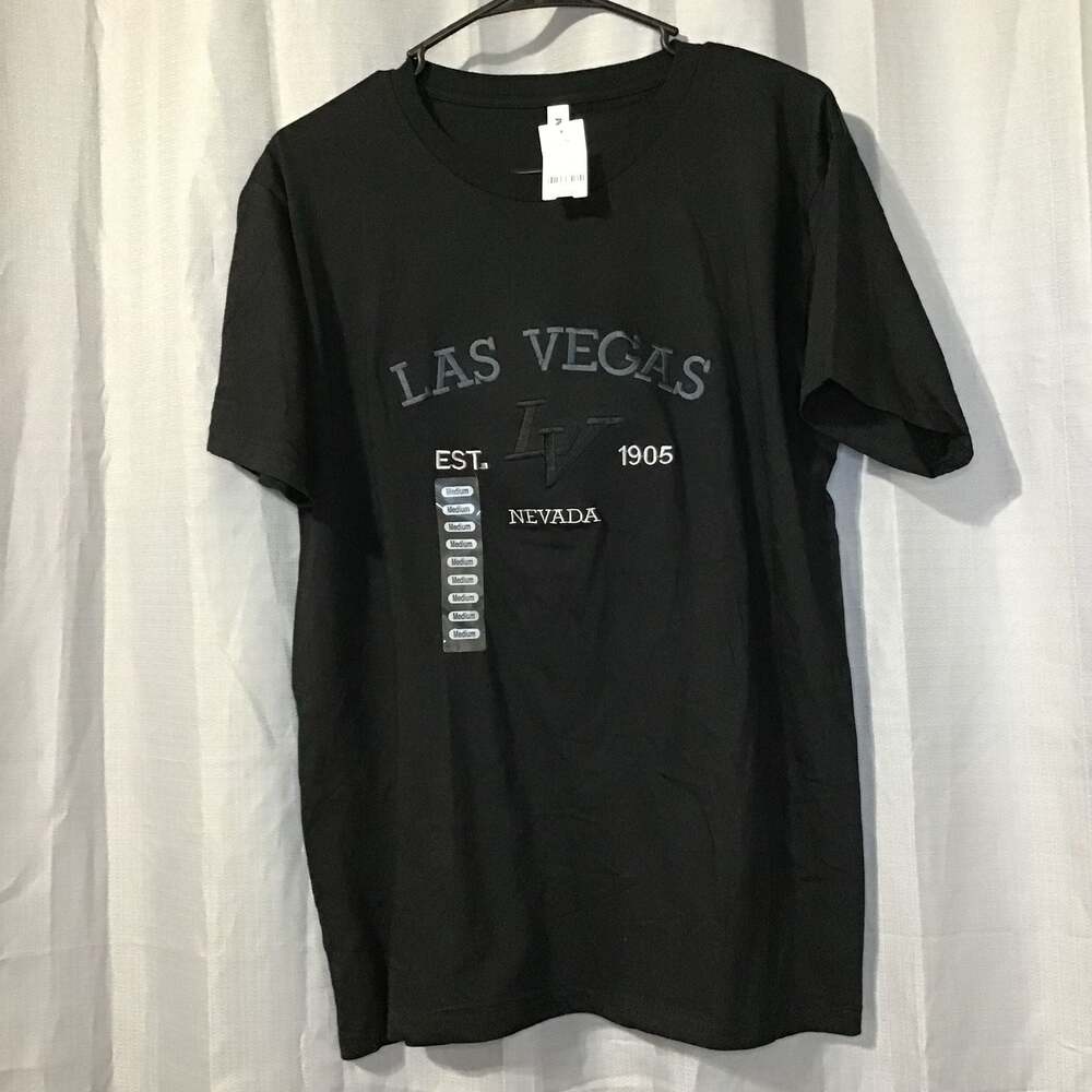 Zuni Sportswear Las Vegas Est. 1905 Nevada Black Graphic T-Shirt